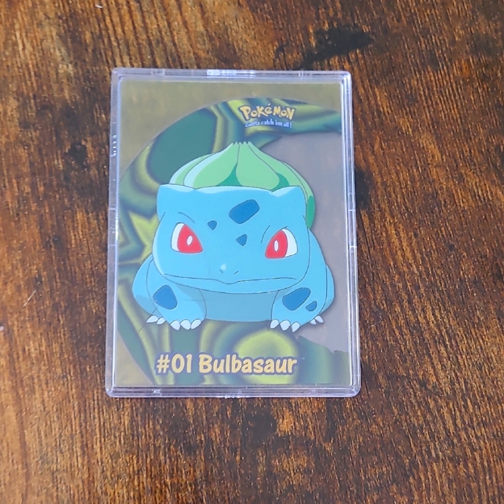2000 Topps TV Clear Bulbasaur #01